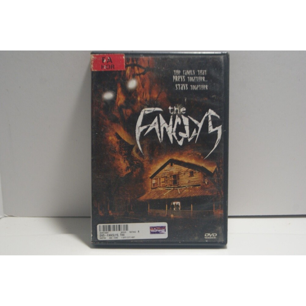 The Fanglys DVD *RARE OOP *HORROR *HALLOWEEN Cannibals Hillbillies X-rental